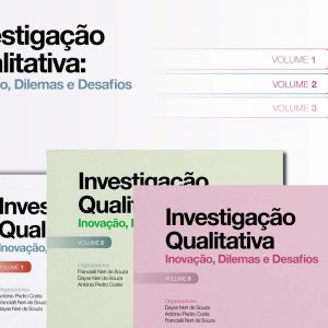 Pacote livros Investigação Qualitativa - Vol. 1, 2 e 3 Ludomedia